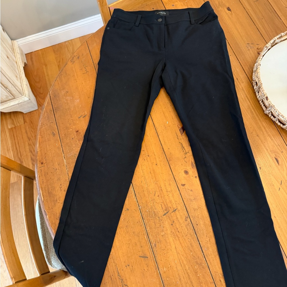 Talbots Classic Black Trousers